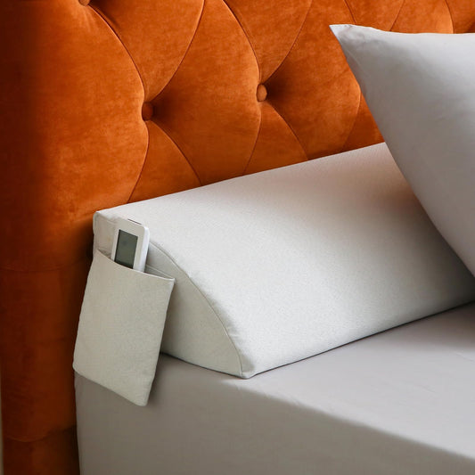 Full Bed Wedge Pillow Headboard, Bed Mattress Gap Filler