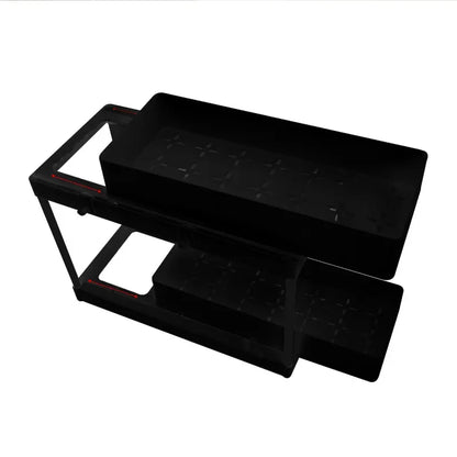 2 Tier Under Sink Organizer For Bathroom Kitchen Storage Sliding Drawer Pull Out Under Sink Cabinet Organizers Kitchen Organizer