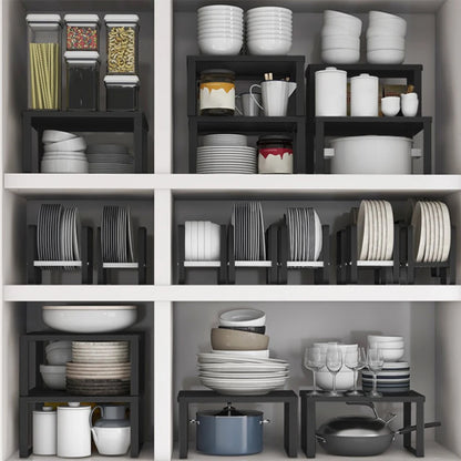 Storage Rack Square Design Space Saving Counter Shelf Simple