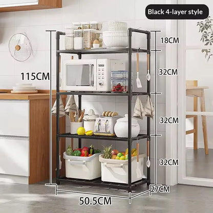 Storage Shelves Storage Rack Shelving Units Utility Shelf for Kitchen Pantry Bathroom Office Organization and Storage