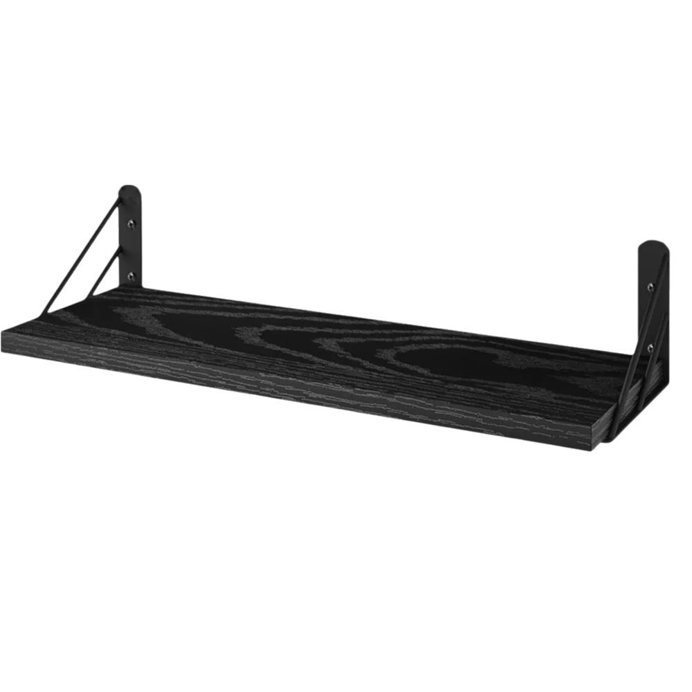 Modern Wall Mounted Floating Shelves Sturdy Versatile Wall Shelf Save Space Storage Rack for Bathroom Kitchen