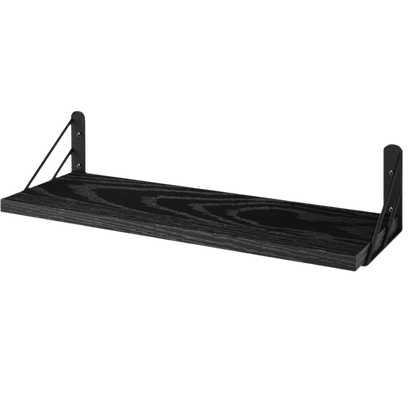 Modern Wall Mounted Floating Shelves Sturdy Versatile Wall Shelf Save Space Storage Rack for Bathroom Kitchen