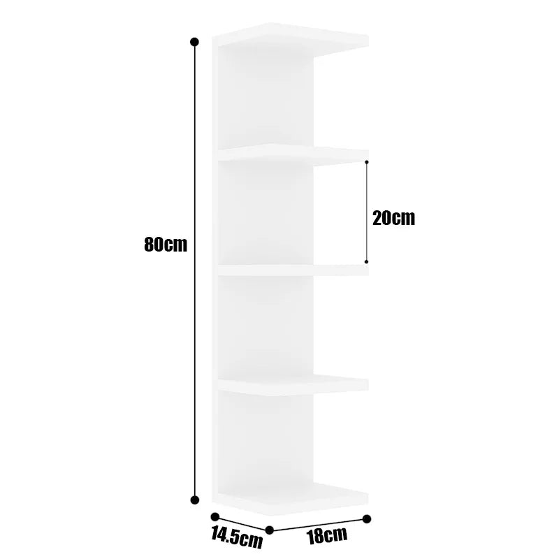 Multi-Layer Wall-Mounted Storage Racks Wall-Mounted Display Racks Modern Style Wall Decoration Racks for Living Rooms Bedrooms