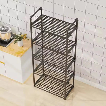 Storage Shelves Storage Rack Shelving Units Utility Shelf for Kitchen Pantry Bathroom Office Organization and Storage