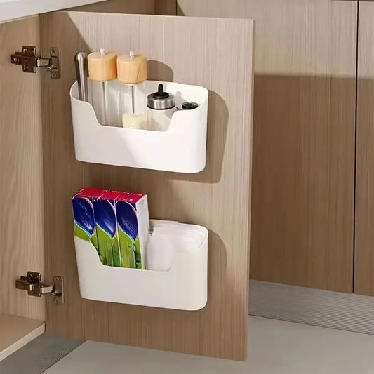 Drawer Divider Organizers, Easy Mount for Wall & Drawer. Multi-Use with View Window for Kitchen, Bathroom & More.