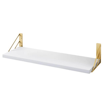 Modern Wall Mounted Floating Shelves Sturdy Versatile Wall Shelf Save Space Storage Rack for Bathroom Kitchen