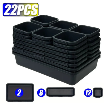 Drawer Organization 8/26/47pcs Tool Tray Tool Box Organizer Tray Dividers Set Workbench Cabinet Bins Tool Chest Garage Hardware