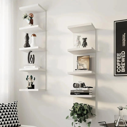 Multi-Layer Wall-Mounted Storage Racks Wall-Mounted Display Racks Modern Style Wall Decoration Racks for Living Rooms Bedrooms