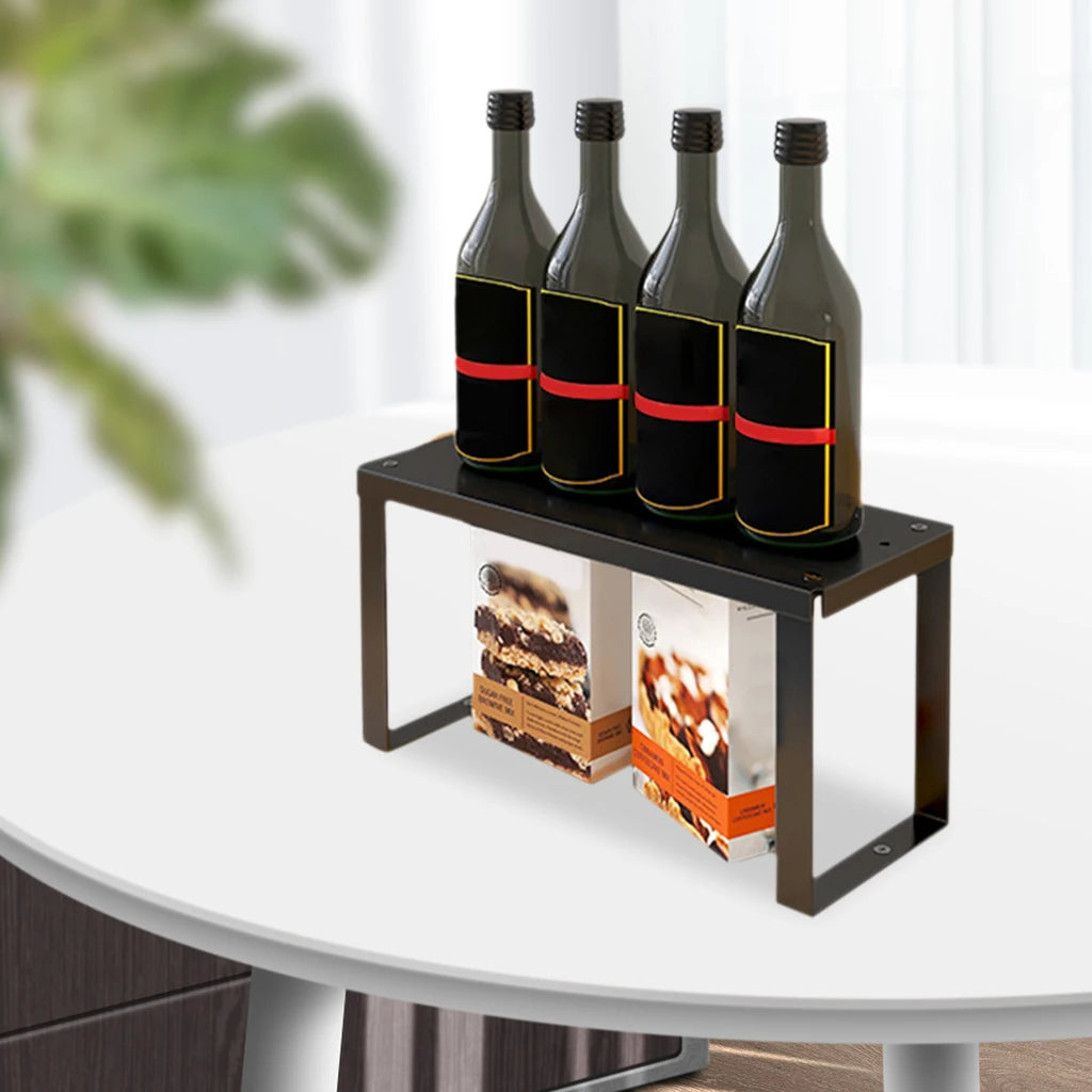 Storage Rack Square Design Space Saving Counter Shelf Simple