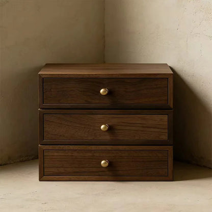 Wooden Storage Boxes Retro Simple Sundries Storage Boxes Multilayer Drawer Dust Prevention Storage Bins Home Organization