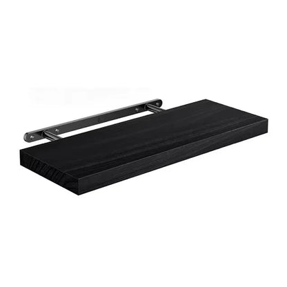 Solid Wooden Floating Shelves Wall Mounted Bookshelf Display Stand Storage Organizer For Bedroom Living Room Kitchen Home Decor