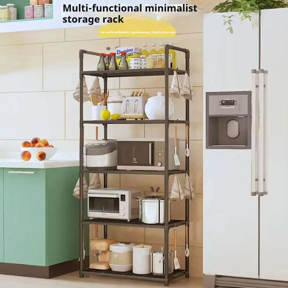Storage Shelves Storage Rack Shelving Units Utility Shelf for Kitchen Pantry Bathroom Office Organization and Storage