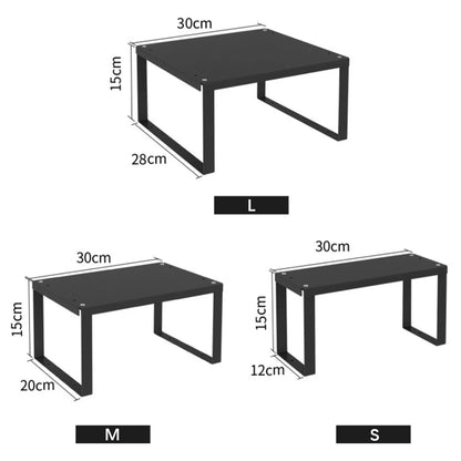 Storage Rack Square Design Space Saving Counter Shelf Simple