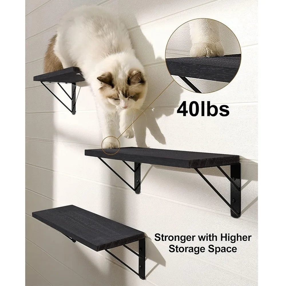 Modern Wall Mounted Floating Shelves Sturdy Versatile Wall Shelf Save Space Storage Rack for Bathroom Kitchen