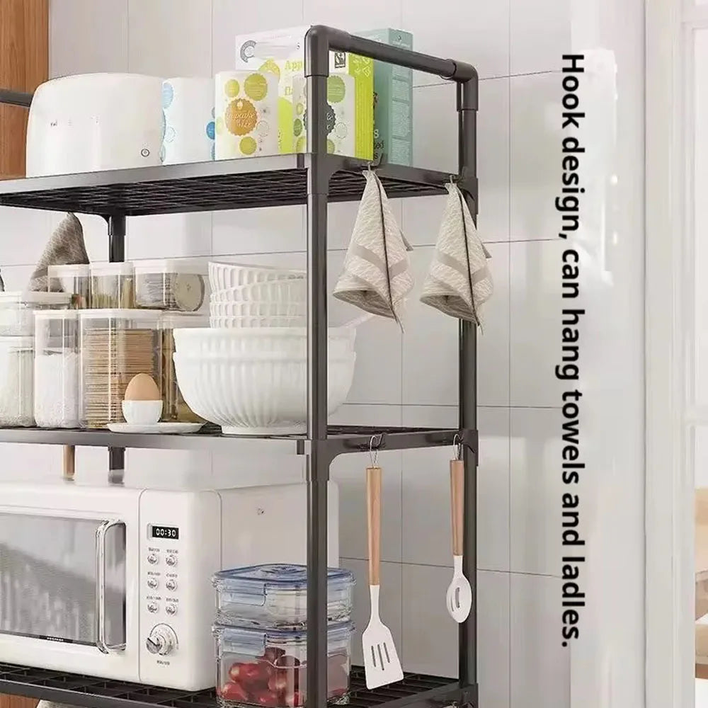 Storage Shelves Storage Rack Shelving Units Utility Shelf for Kitchen Pantry Bathroom Office Organization and Storage