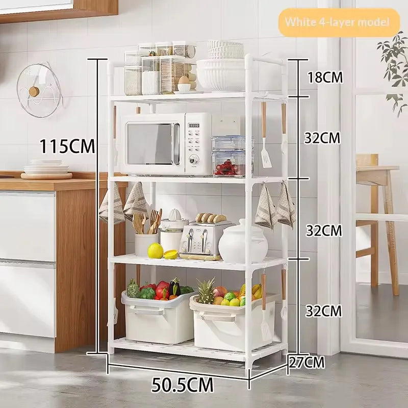 Storage Shelves Storage Rack Shelving Units Utility Shelf for Kitchen Pantry Bathroom Office Organization and Storage