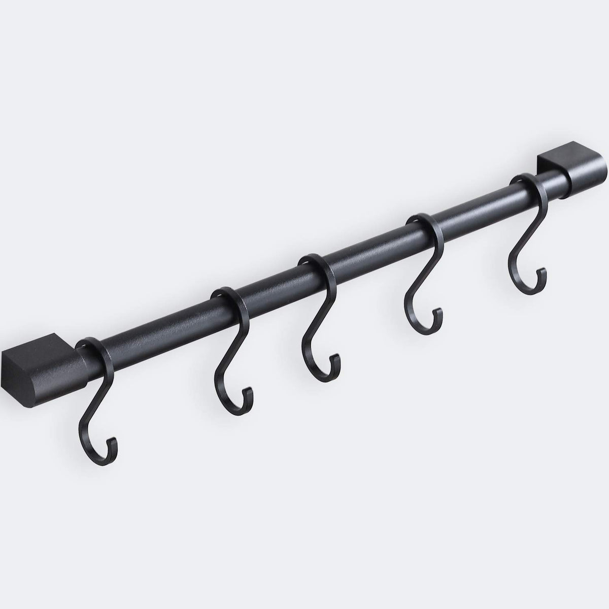 Kitchen Rail with Hooks Pan and Pot Hangers